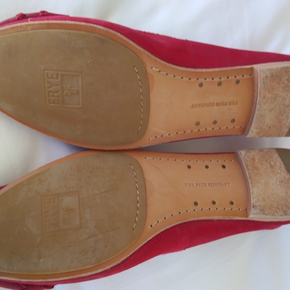 Frye Esther Ballet Flats with Bow - Picture 3 of 8